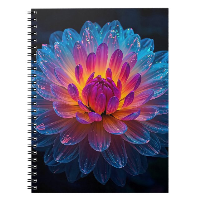 Cuaderno Macro Flor de Aurora (Frente)