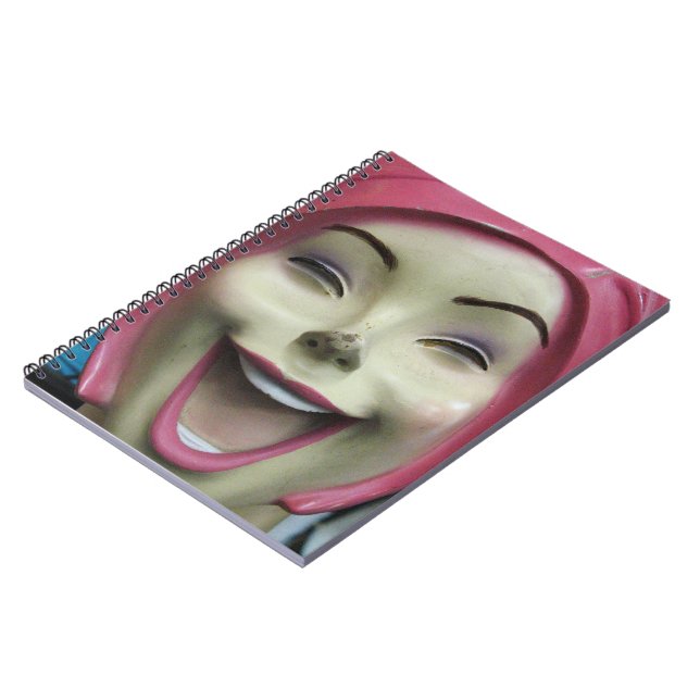 Cuaderno Mad Laughing Mannequin ~ Uncanny Valley Chica (Lado Izquierdo)