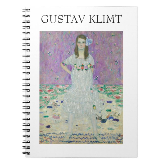 Cuaderno Mäda Primavesi por Gustav Klimt (Frente)