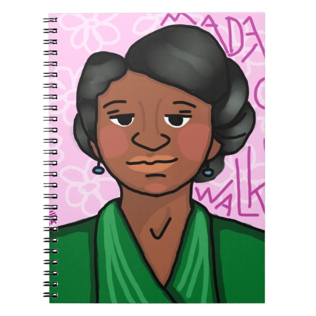 Cuaderno Madam C. J. Walker (Frente)
