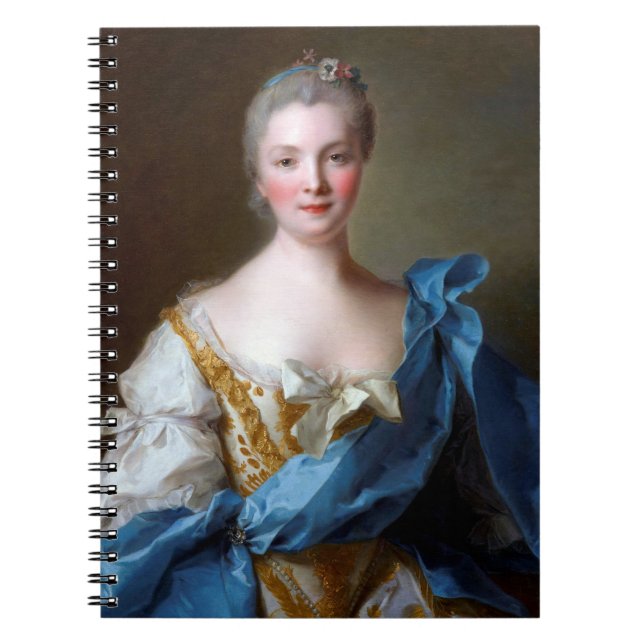 Cuaderno Madame de la Porte 1754 Gracias (Frente)