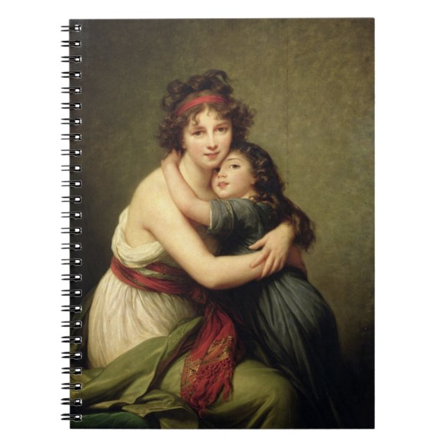 Cuaderno Madame Vigee-Lebrun y su hija (Frente)