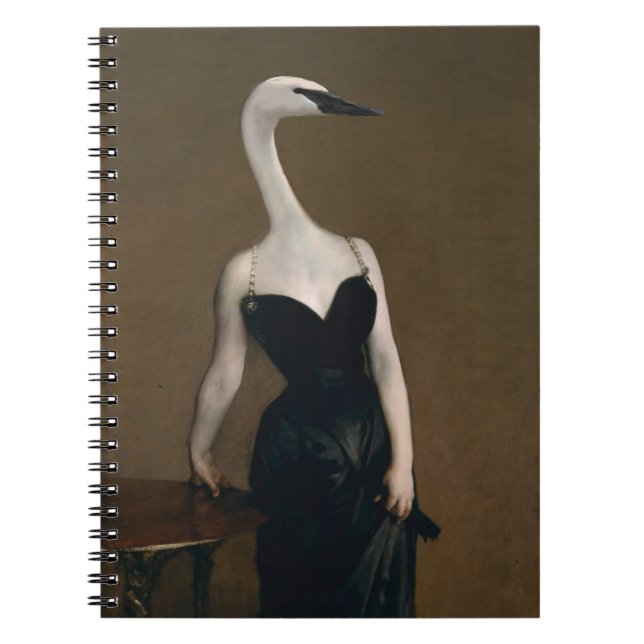 Cuaderno Madame X Has a Swanlike Neck Notebook (Frente)