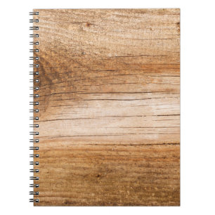 Cuaderno Madera de abeto natural: superficie texturada