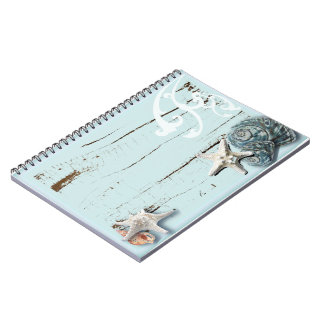 Cuaderno Madera de grano costero de agua marejadas estofada
