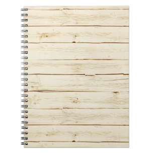 Cuaderno Madera de imitación blanca