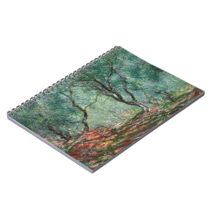 Cuaderno Madera de olivo en los jardines de Moreno (por Mon