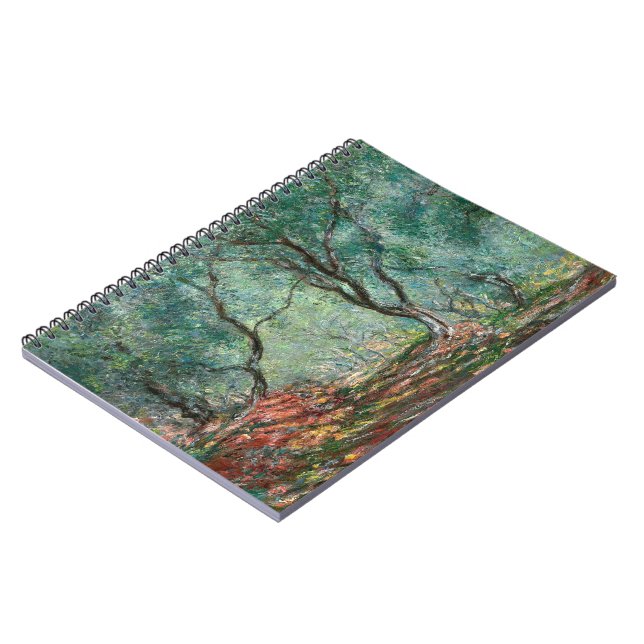 Cuaderno Madera de olivo en los jardines de Moreno (por Mon (Lado Izquierdo)