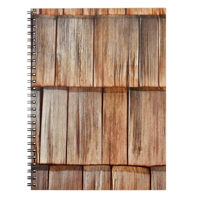 Cuaderno Madera marrón (Frente)