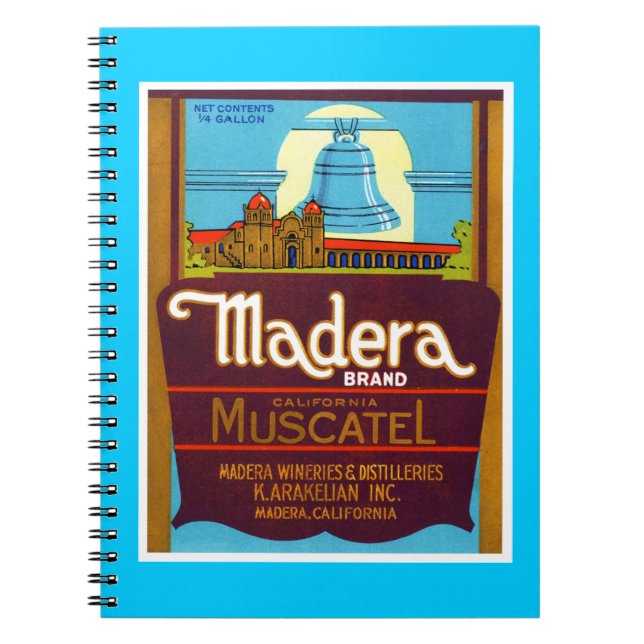 Cuaderno Madera Muscatel (Frente)