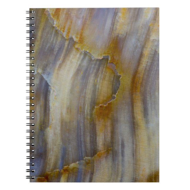 Cuaderno Madera petrificada ondulada (Frente)