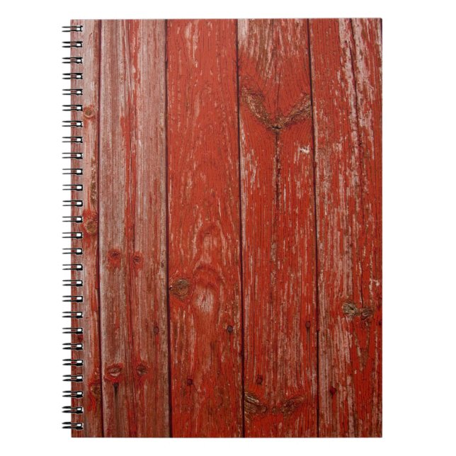 Cuaderno Madera roja vieja (Frente)