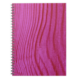 Cuaderno Madera rosa caliente