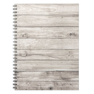 Cuaderno Madera Vieja sin Marea: fondo texturizado de pared