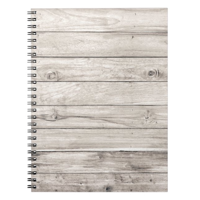 Cuaderno Madera Vieja sin Marea: fondo texturizado de pared (Frente)
