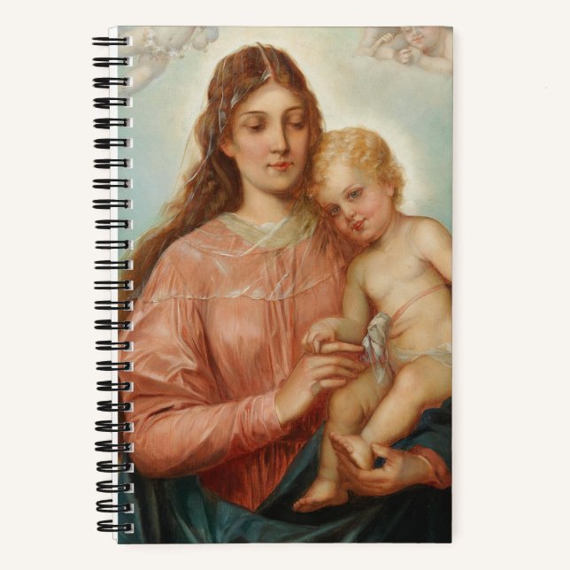 Cuaderno Madona y Niño (Anverso)