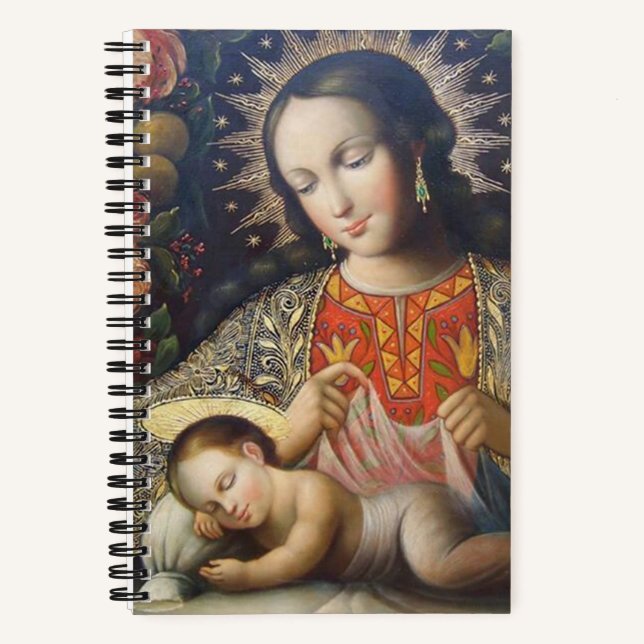Cuaderno Madona y Niño (Anverso)