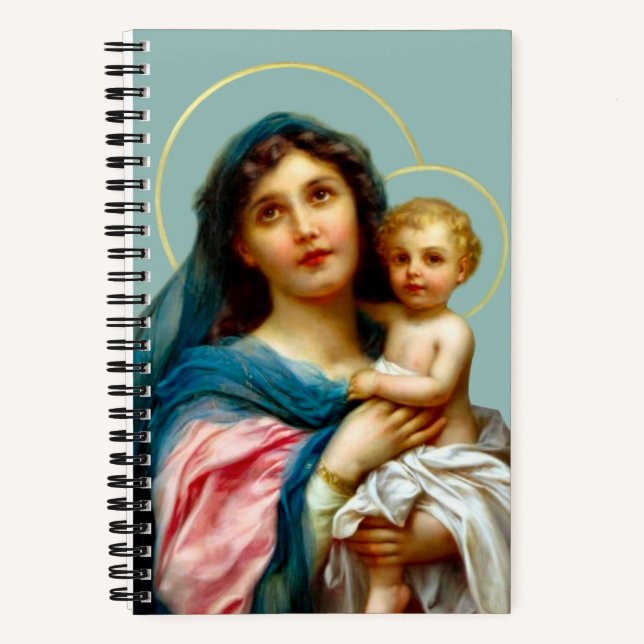 Cuaderno Madona y Niño (Anverso)