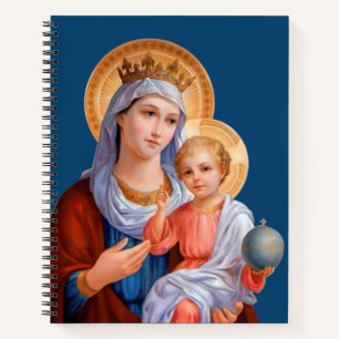 Cuaderno Madona y Niño