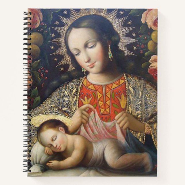 Cuaderno Madona y Niño (Anverso)