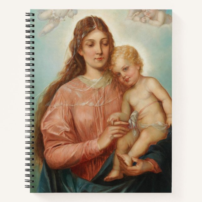 Cuaderno Madona y Niño (Anverso)