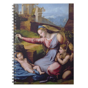 Cuaderno Madonna de la diadema azul o Madonna de t
