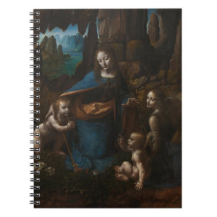 Cuaderno Madonna de las Rocas, Virgen María, Jesús, Juan