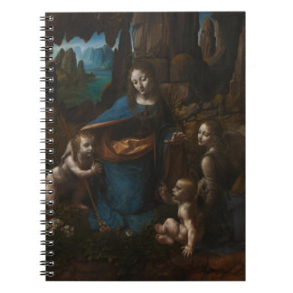 Cuaderno Madonna de las Rocas, Virgen María, Jesús, Juan