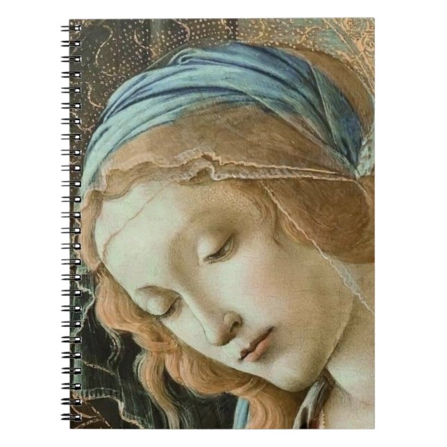 Cuaderno Madonna Detail Botticelli (Frente)
