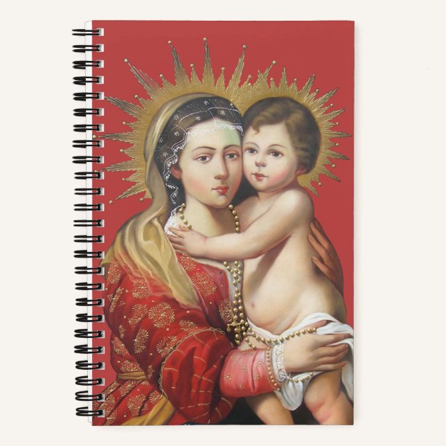 Cuaderno Madonna y el niño (Anverso)