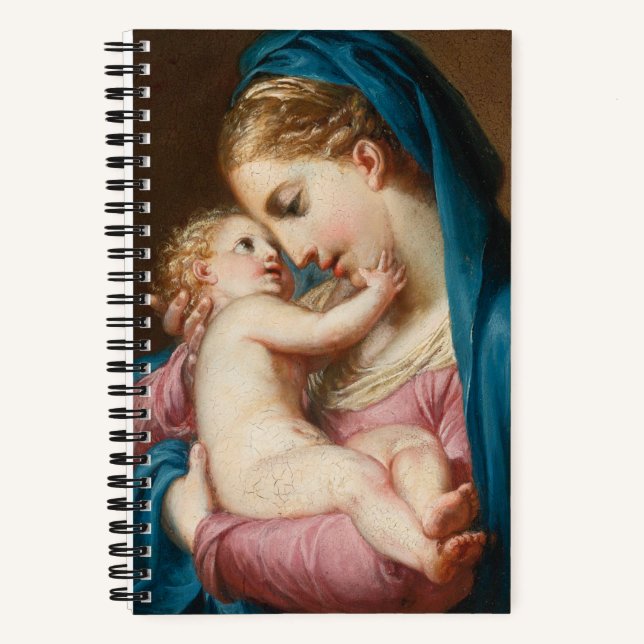 Cuaderno Madonna y el niño (Anverso)