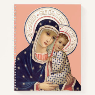 Cuaderno Madonna y el niño