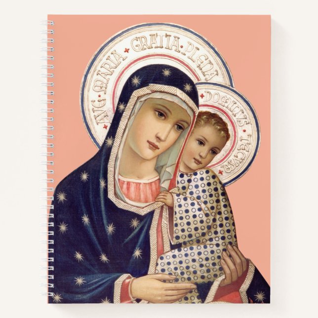 Cuaderno Madonna y el niño (Anverso)