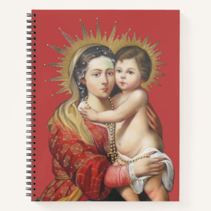 Cuaderno Madonna y el niño