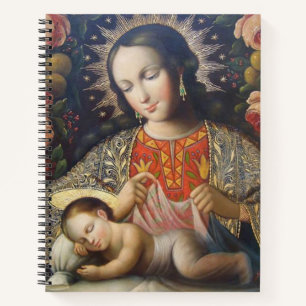Cuaderno Madonna y el niño