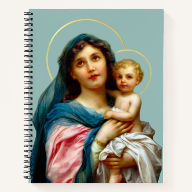 Cuaderno Madonna y el niño (Anverso)