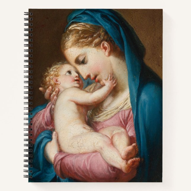 Cuaderno Madonna y el niño (Anverso)