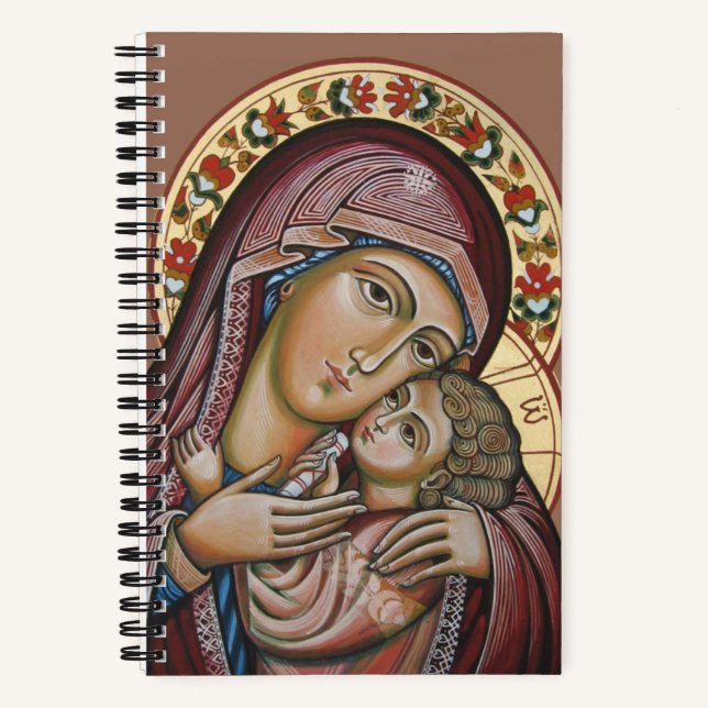 Cuaderno Madonna y el niño (Anverso)