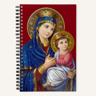 Cuaderno Madonna y el niño