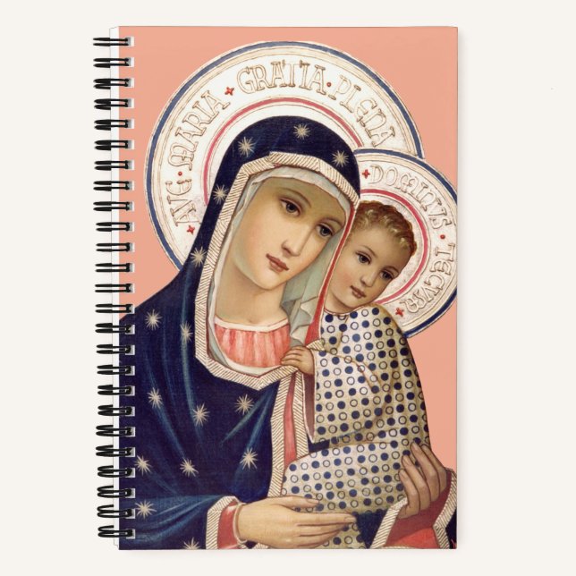 Cuaderno Madonna y el niño (Anverso)