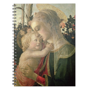 Cuaderno Madonna y niño con St. John el Bautista, detai