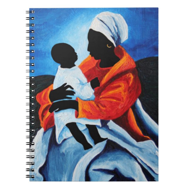 Cuaderno Madonna y niño - primeras palabras 2008 (Frente)