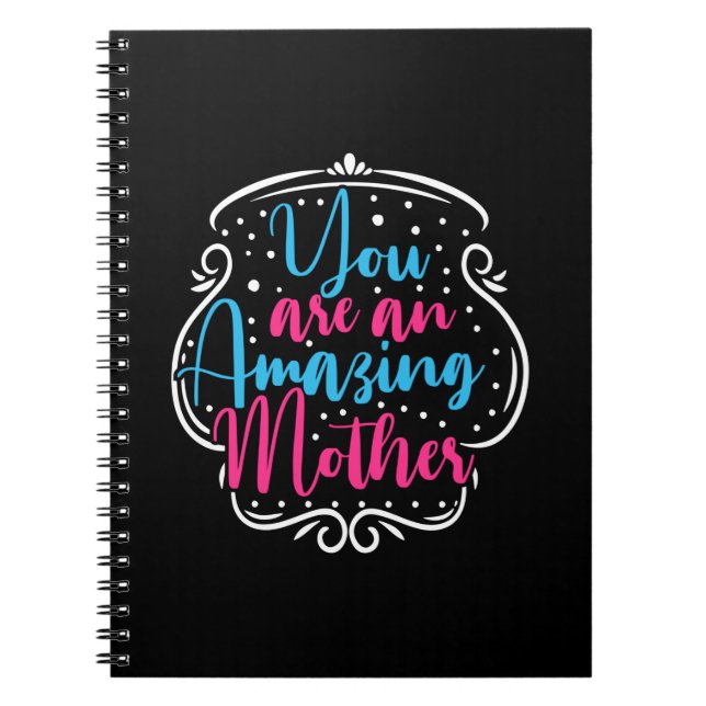 Cuaderno Madre arte eres una madre increíble (Frente)