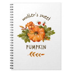 Cuaderno Madre calabaza dulce