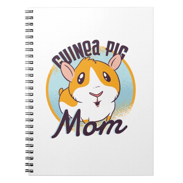 Cuaderno Madre de cerdo guineana Kawaii Chicas de niños ado (Frente)