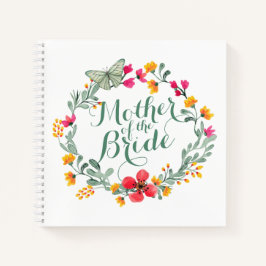 Cuaderno Madre de la novia elegante Boda floral