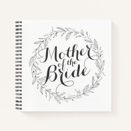 Cuaderno Madre de la novia simple Boda floral