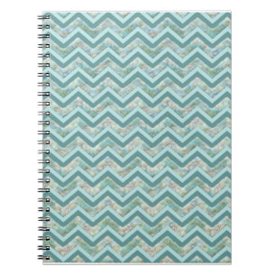 Cuaderno Madre de la Perla Verde azulada ZigZag
