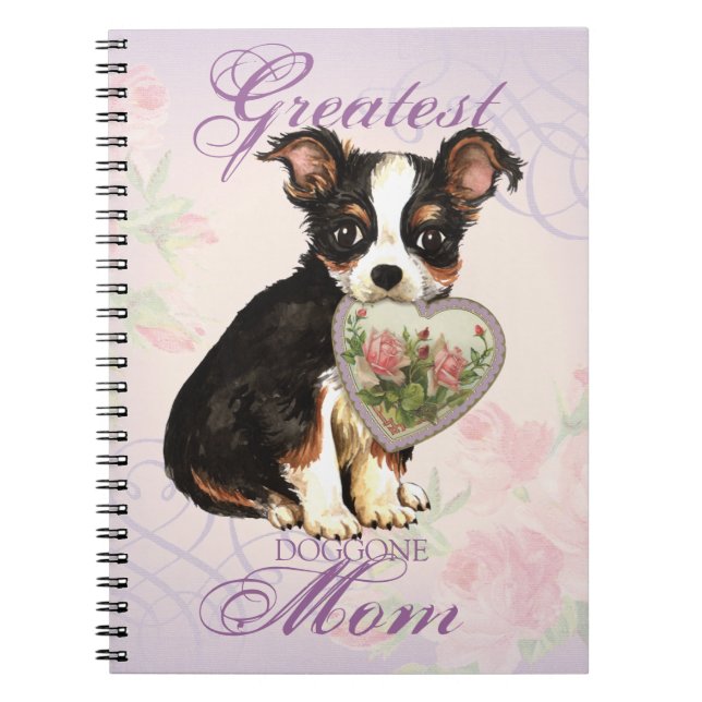 Cuaderno Madre del corazón de Chihuahua (Frente)