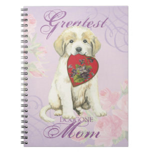Cuaderno Madre del corazón de los grandes Pirineos